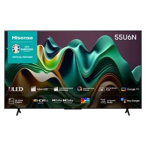 HISENSE 4K UHD Mini LED 스마트TV 55U6N, 139cm(55인치), 스탠드형, 방문설치