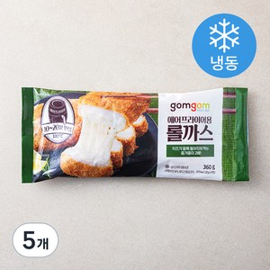 곰곰 에어프라이어용 롤까스(냉동), 360g, 5개