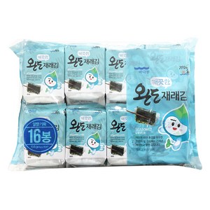 바다원 완도 깨끗한 재래 도시락김, 64g, 1개