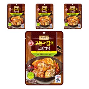 오늘밥상 고등어갈치 조림양념, 120g, 4개