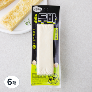 맑은물에 고단백 두바 오리지널, 78g, 6개