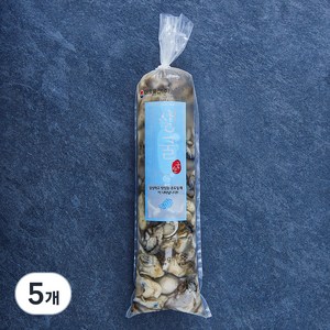 지하암반해수로 씻어낸 가열조리용 생굴 (냉장), 350g, 5개