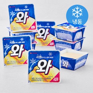 롯데 와 바닐라, 190ml, 8개