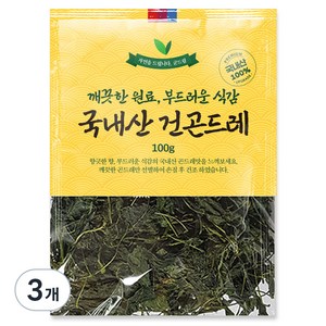 굳드림 건곤드레, 100g, 3개