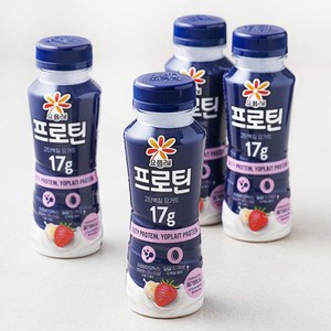 요플레 프로틴 딸기바나나, 210ml, 4개