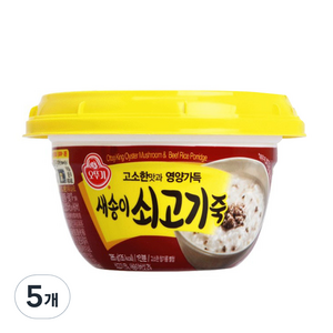 오뚜기 새송이 쇠고기죽, 285g, 5개