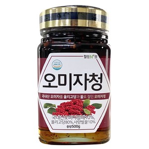 힐링앤팜 오미자청, 500g, 1개입, 1개