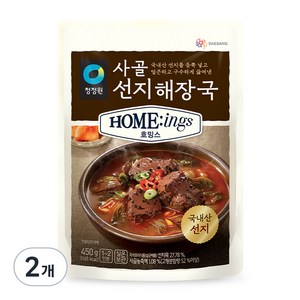 호밍스 사골선지해장국, 450g, 2개
