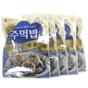 맛있는풍경 주먹밥 해물, 24g, 5개