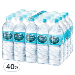 백산수, 500ml, 40개