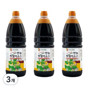 첫맛 만능 파절이 소스, 1.9kg, 3개