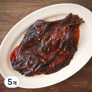 반찬단지 깻잎무침, 1kg, 5개