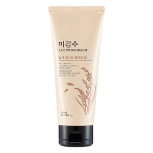 더페이스샵 미감수 브라이트 쌀겨 페이셜 클렌징 폼, 150ml, 1개