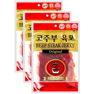 코주부 오리지널 육포, 170g, 3개