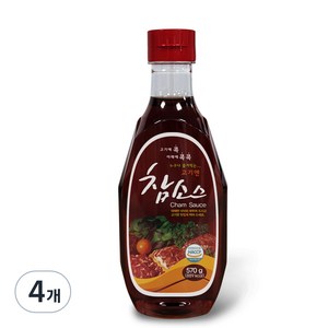 참 우리식품 고기엔 참소스, 570g, 4개