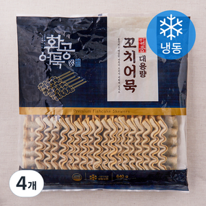 [로켓프레시] 환공어묵 대용량 일품 꼬치어묵 20개입 (냉동), 640g, 4개
