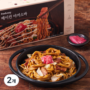 프레시지 베이컨 야끼소바 밀키트, 339g, 2개