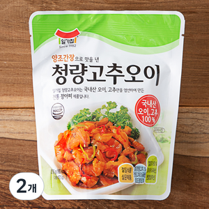 일가집 청량고추오이, 250g, 2개