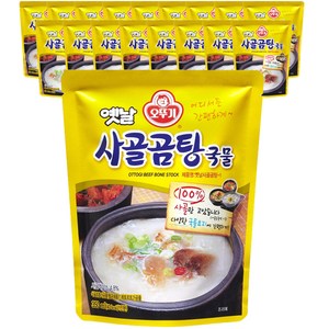 오뚜기옛날 사골곰탕 국물, 350g, 18개