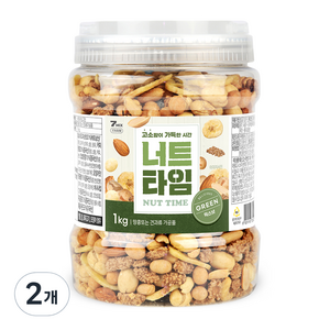 너트타임 그린 믹스넛, 1kg, 2개