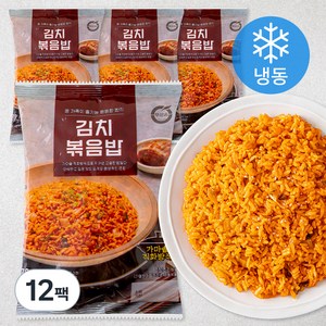 푸르온 김치 볶음밥 (냉동), 270g, 12팩