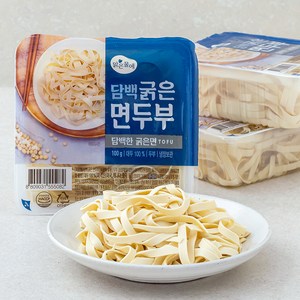 맑은물에 담백 굵은 면두부, 100g, 3개