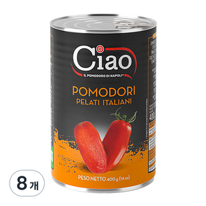 Ciao 이탈리안 필드 토마토소스, 400g, 8개