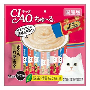 챠오 이나바 고양이 츄르 20P, 참치 버라이어티, 280g, 1개