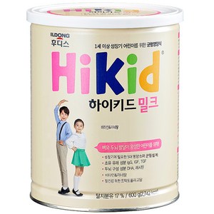 일동후디스 하이키드 밀크, 600g, 1세트