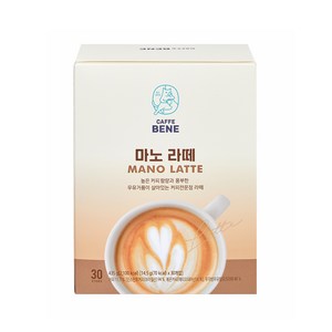 카페베네 마노라떼, 14.5g, 30개입, 1개