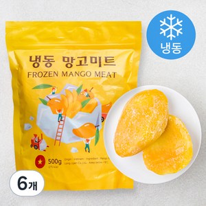 냉동 망고미트, 500g, 6개