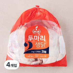 마니커 1등급 두마리 생닭 11호 (냉장), 1000g, 2개