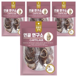 참좋은간식 강아지 연골연구소 소프트 간식, 울대 + 치킨 혼합맛, 140g, 4개