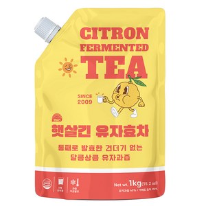 햇살긴 유자효차, 1kg, 1개, 1개입