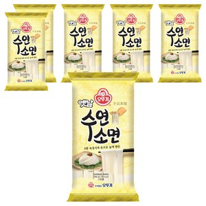 오뚜기옛날 수연소면, 500g, 6개