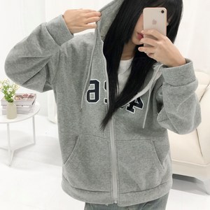 피어니스트 박시 캐주얼 후드집업