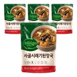 비비고 사골 시래기된장국, 460g, 4개