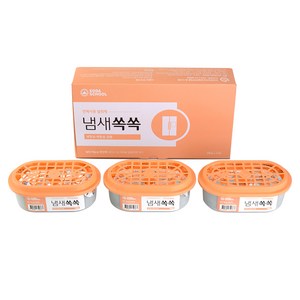 소다스쿨 반복사용 냄새쏙쏙 탈취제 선물세트 본품, 300g, 3개