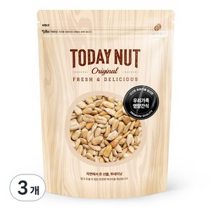 투데이넛 해바라기씨, 300g, 3개