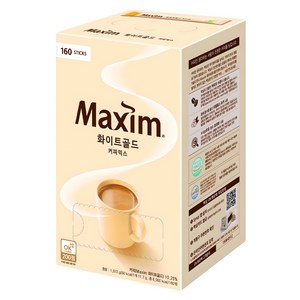 맥심 화이트 골드 커피믹스, 11.7g, 160개입, 1개