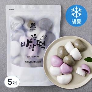 마음이가 모둠 바람떡 (냉동), 700g, 5개