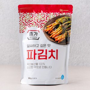 종가 파김치, 500g, 1개