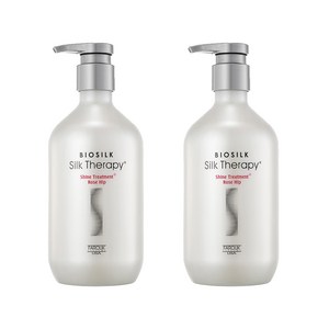 실크테라피 샤인 트리트먼트 플러스 로즈힙, 500ml, 2개