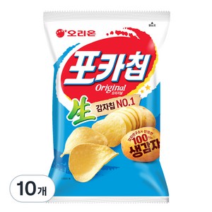 오리온 포카칩 오리지널, 66g, 10개