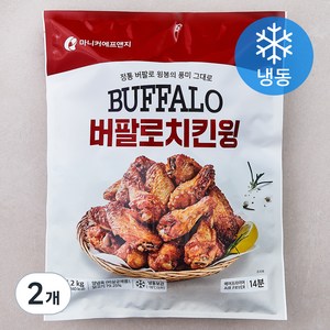 마니커에프앤지 버팔로치킨윙 (냉동), 1.2kg, 2개