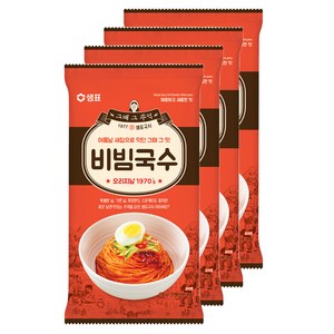 샘표 비빔국수 135g, 4개