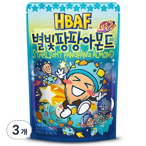 바프 별빛팡팡 아몬드, 120g, 3개