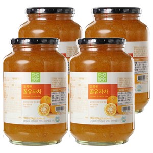 초록원_참꿀유자차, 2kg, 1개입, 4개
