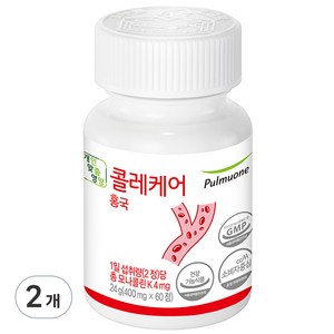 풀무원 콜레케어 홍국, 2개, 24g