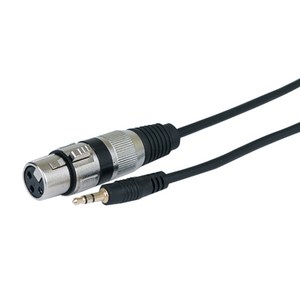 해밀 XLR 캐논 PC 3.5 고급형 마이크 케이블 캐논 암 & 3.5st 수 3m, 06번, 혼합색상